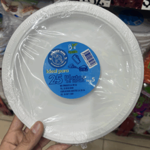 Platos de cartón para comida (25pz)